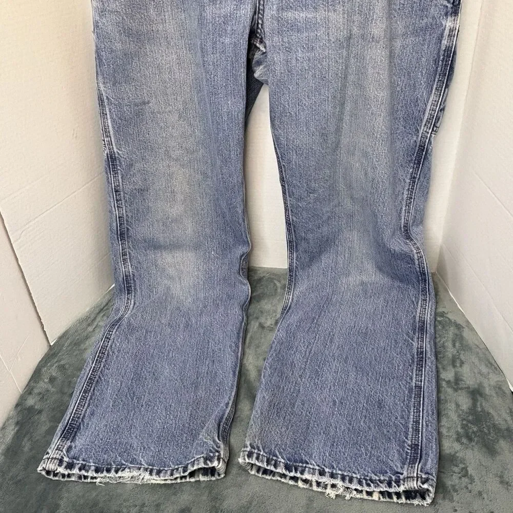 Vintage Carhartt Carpenter Jeans 34x32 Y2K Medium Wash - Picture 3 of 8